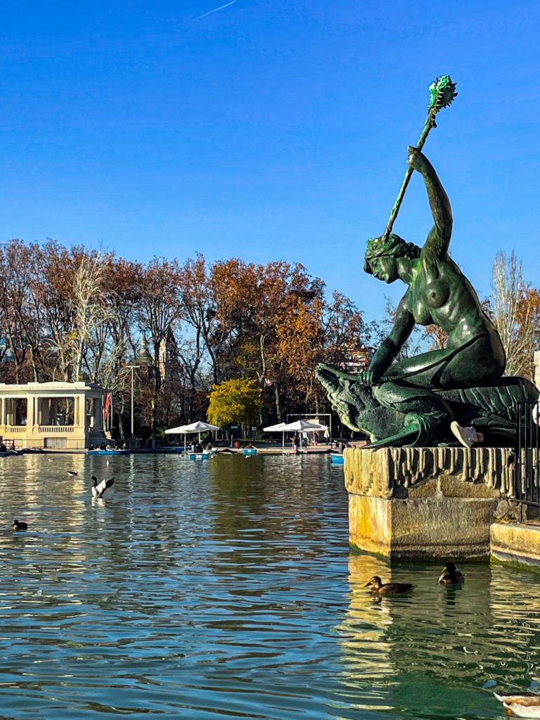 Barque El Retiro Madrid