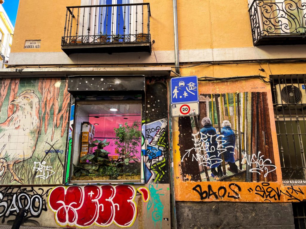 Street-art Malasaña Madrid