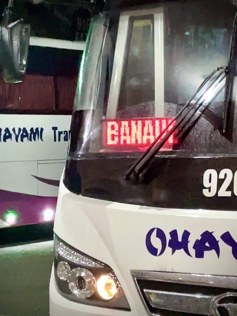Bus Manille Banaue