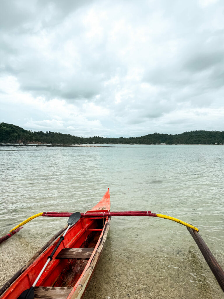 Paddle bangka San Vicente